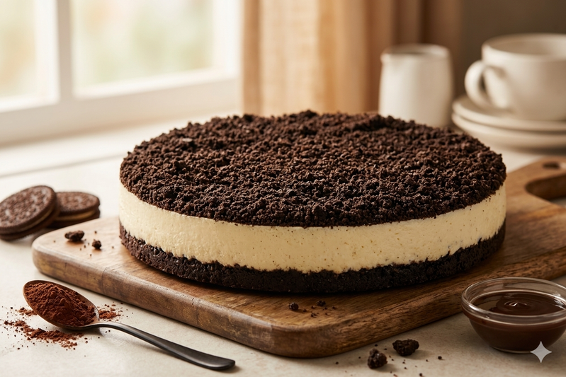 Brownie de Oreo