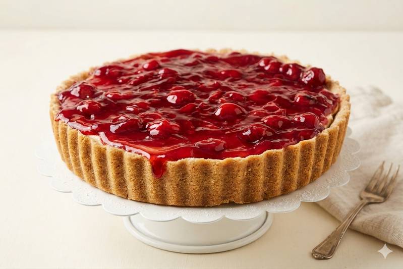 Cheesecake cherry