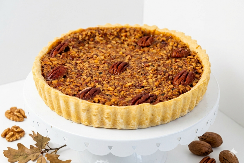 Cheesecake pecanas